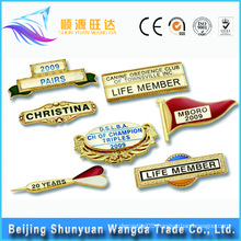 China Supplier OEM Name Button Badge Metal Pin Badge